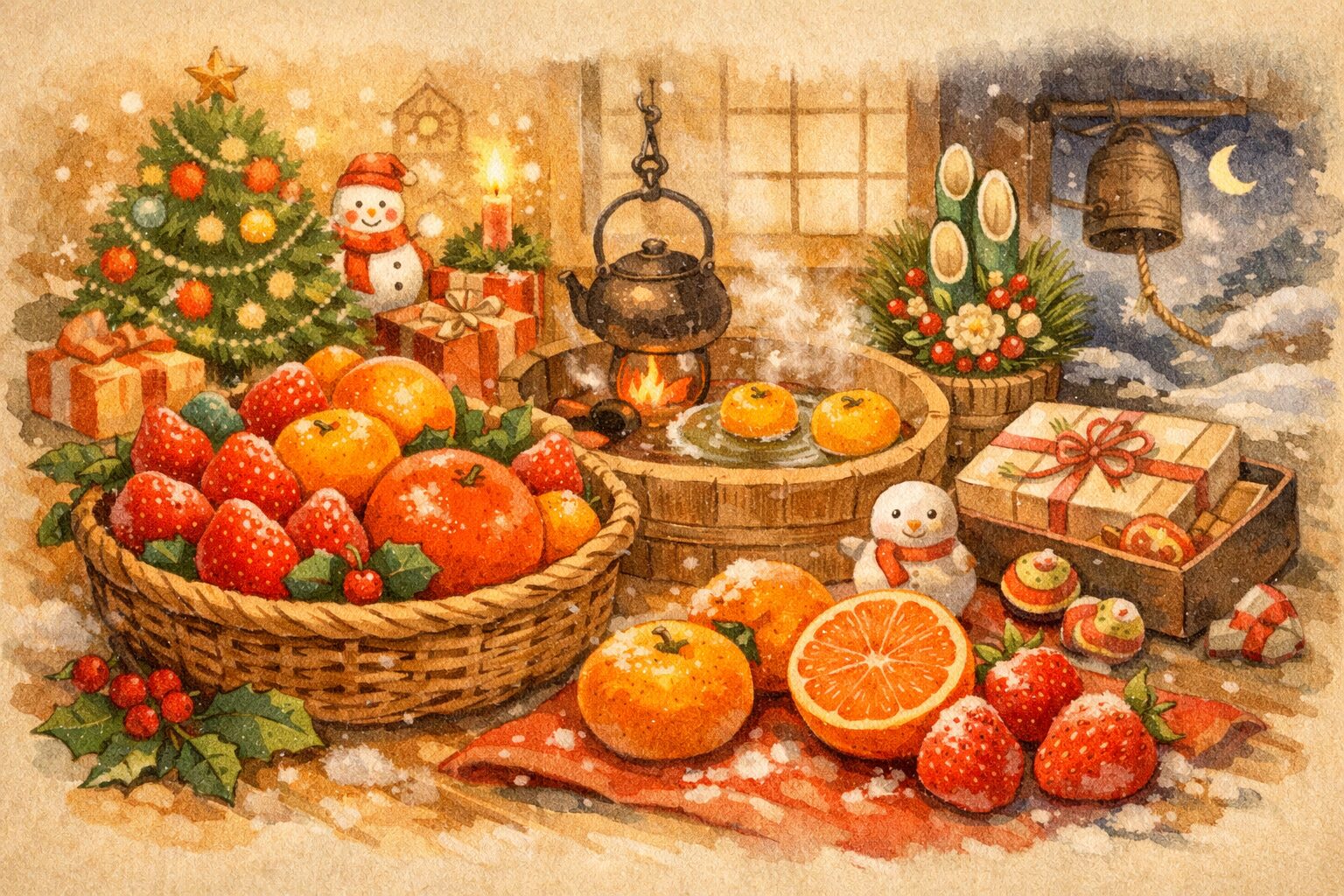 旬のフルーツ（果物）カレンダー12月