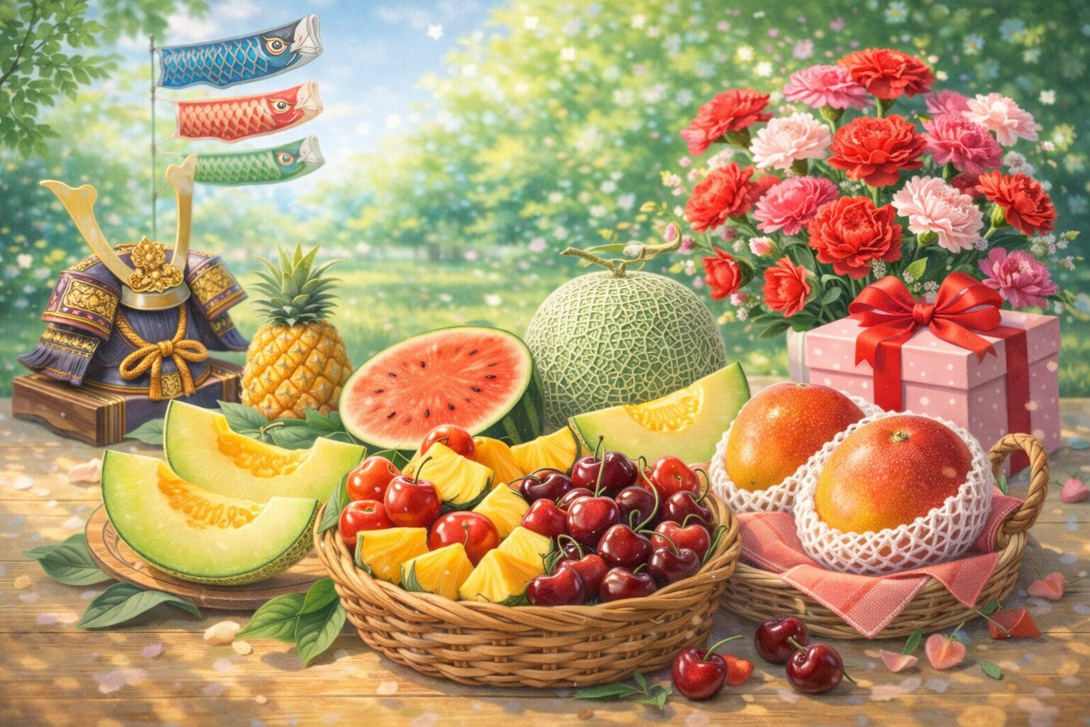 旬のフルーツ（果物）カレンダー5月