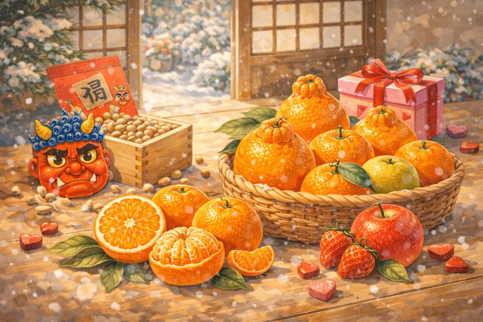 旬のフルーツ（果物）カレンダー2月