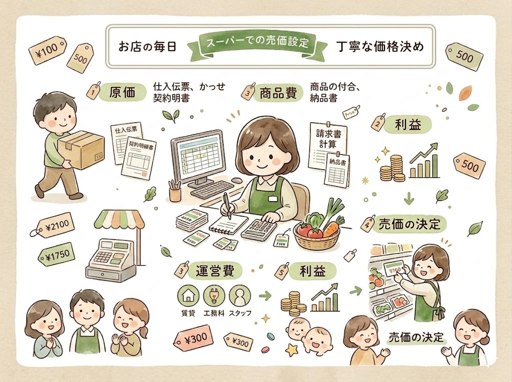 小売業の売価設定
