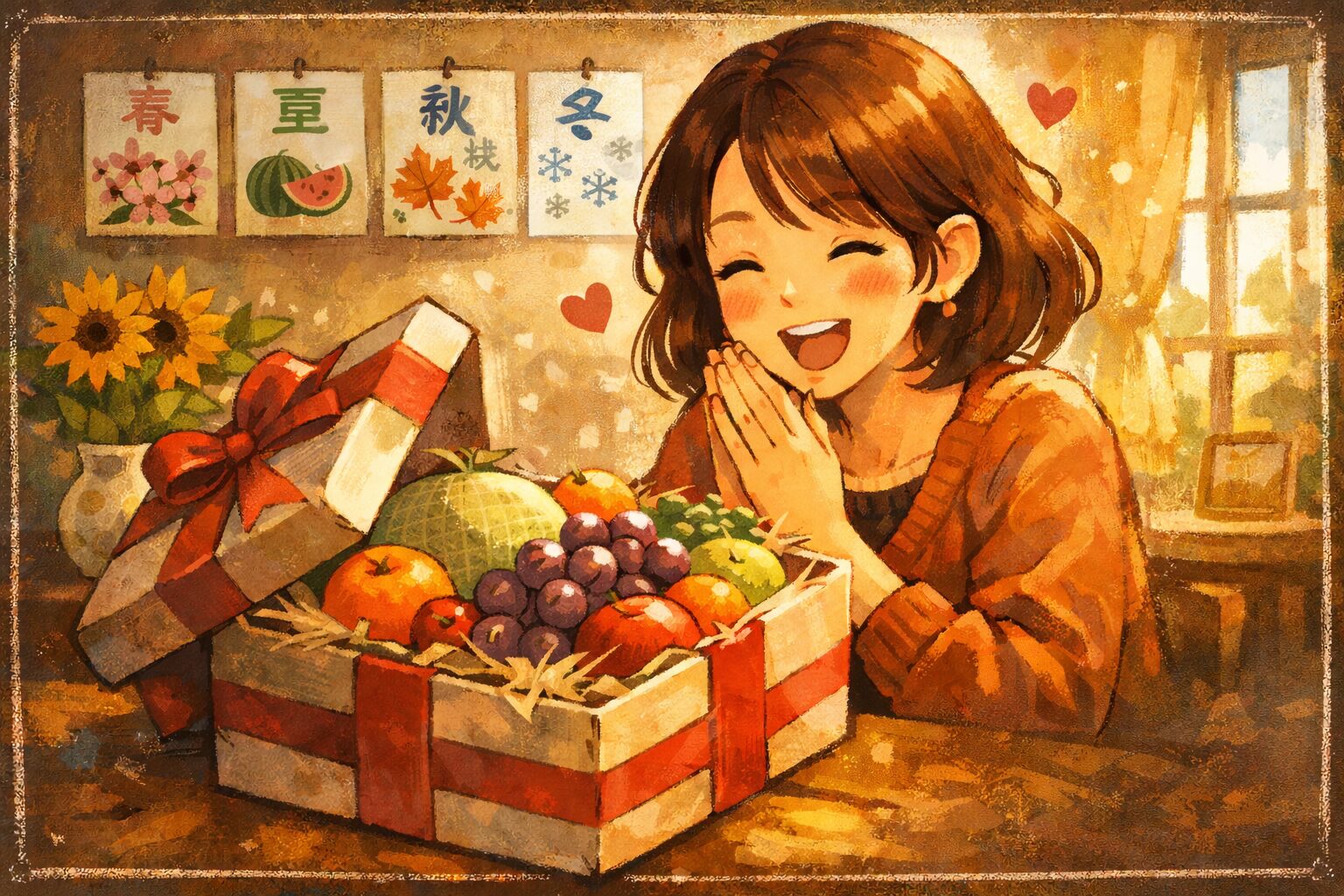 贈り物（プレゼント）にも人気で喜ばれています！