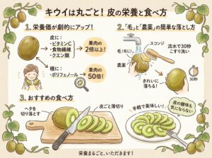 捨てるのは大損？「キウイの皮」を丸ごと食べる新常識が日本の食卓を席巻する理由