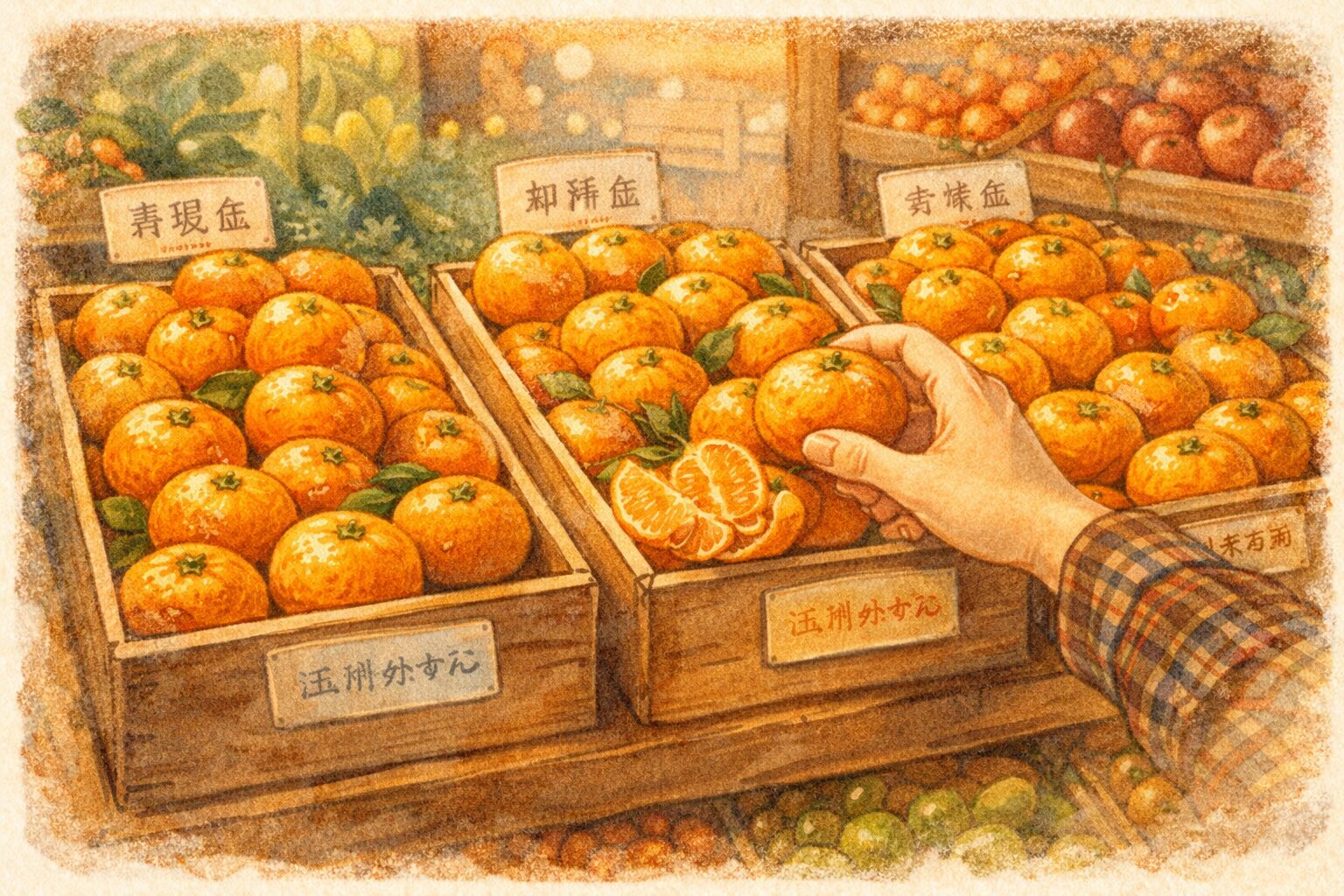 甘くて美味しいみかんの種類