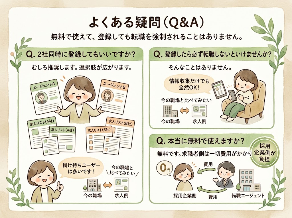 スーパーへの転職活動で 、よくある疑問（Q&A）