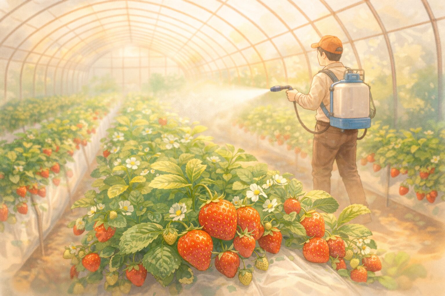 いちごのおすすめの洗い方（いちごの農薬の洗い落とし方）