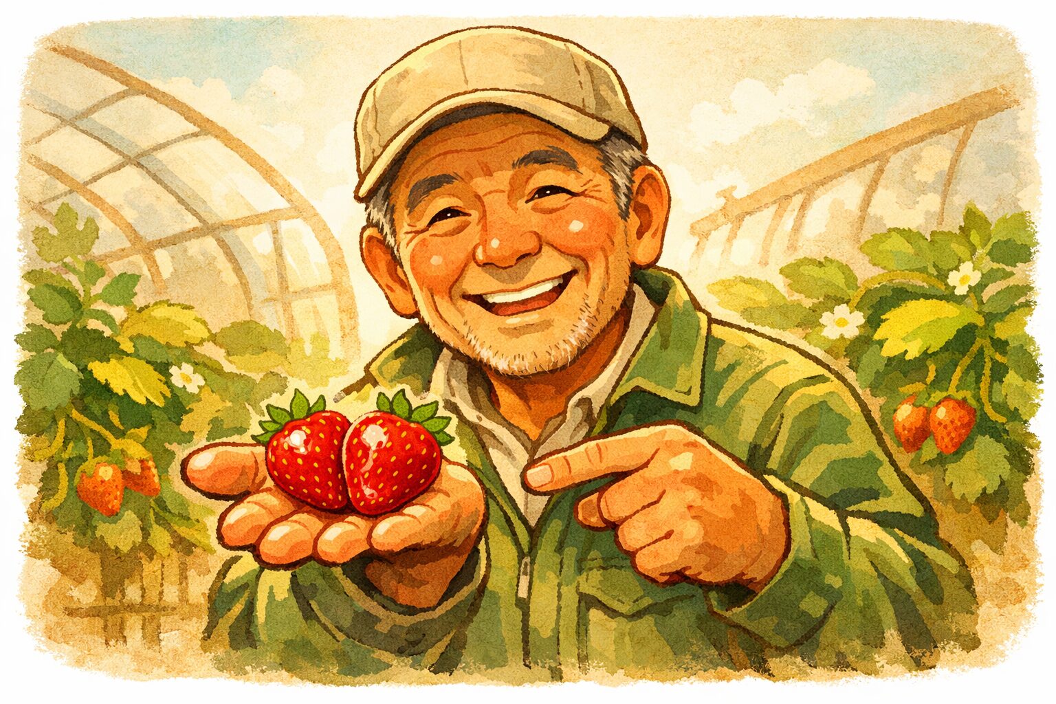 いちご農家の方に直接聞いた、甘いいちごの見分け方5つのポイント