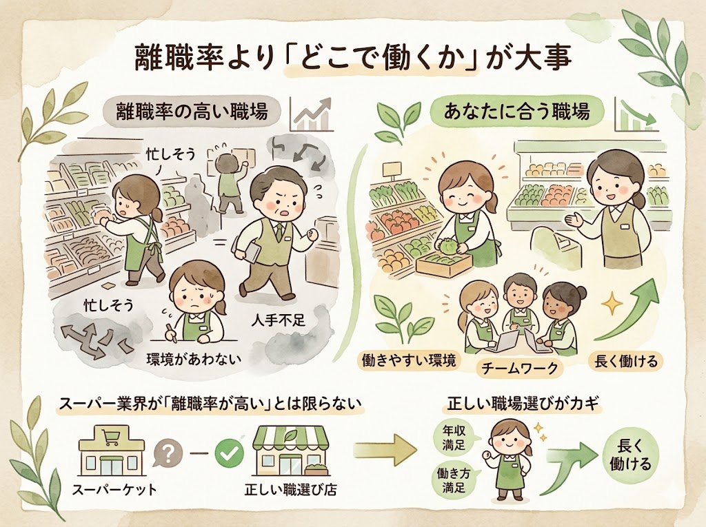 離職率より「どこで働くか」が大事