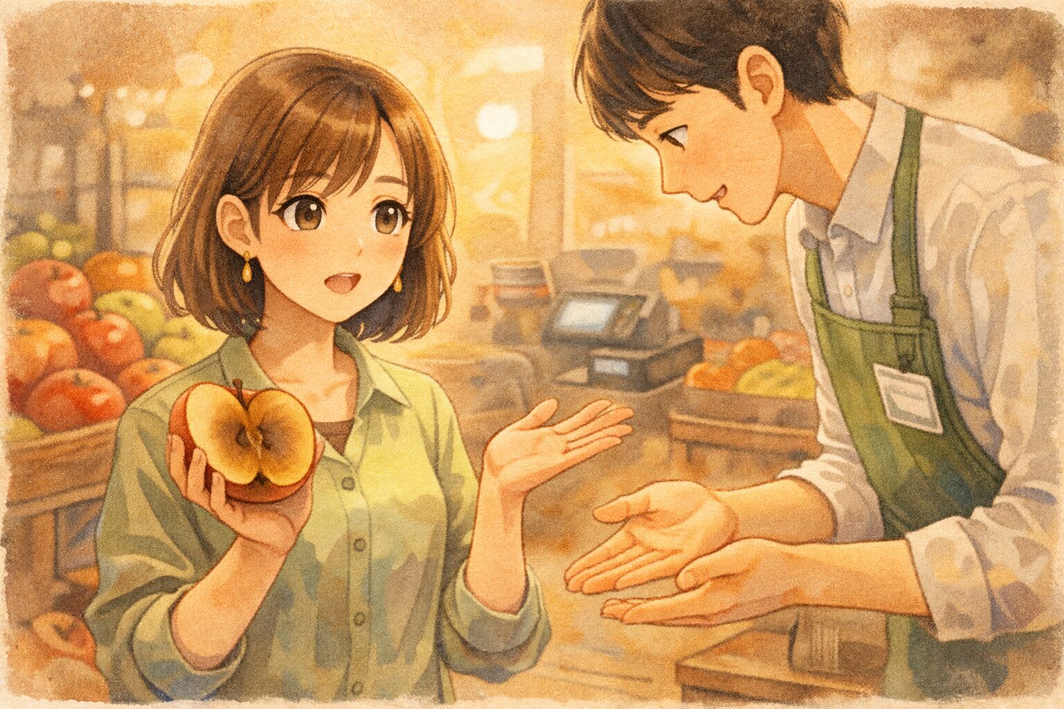 もし「切ったら真っ茶色」だったら？お店に相談してOK！