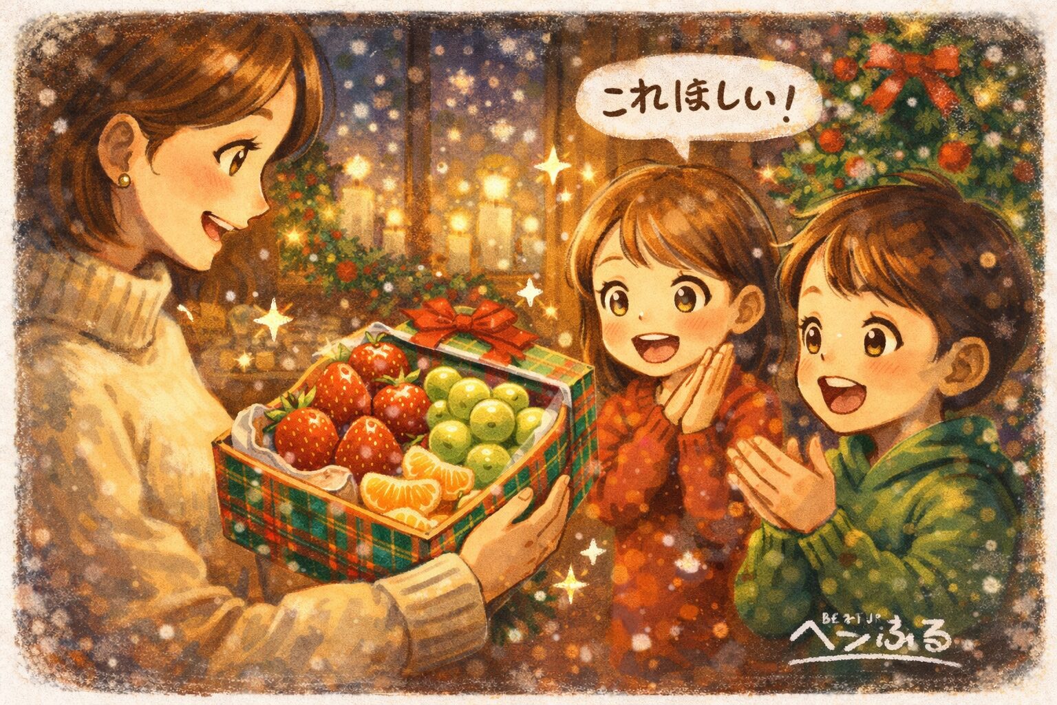 実は今、クリスマスに果物が選ばれている理由