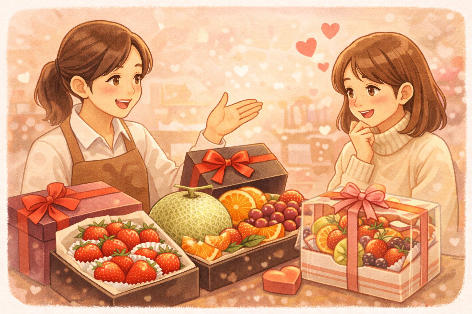 バレンタイン向けフルーツギフトを選ぶポイント