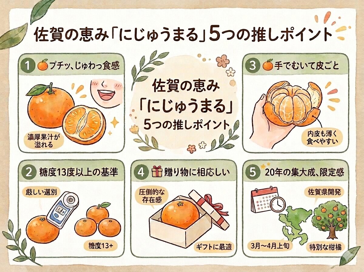 にじゅうまるの魅力