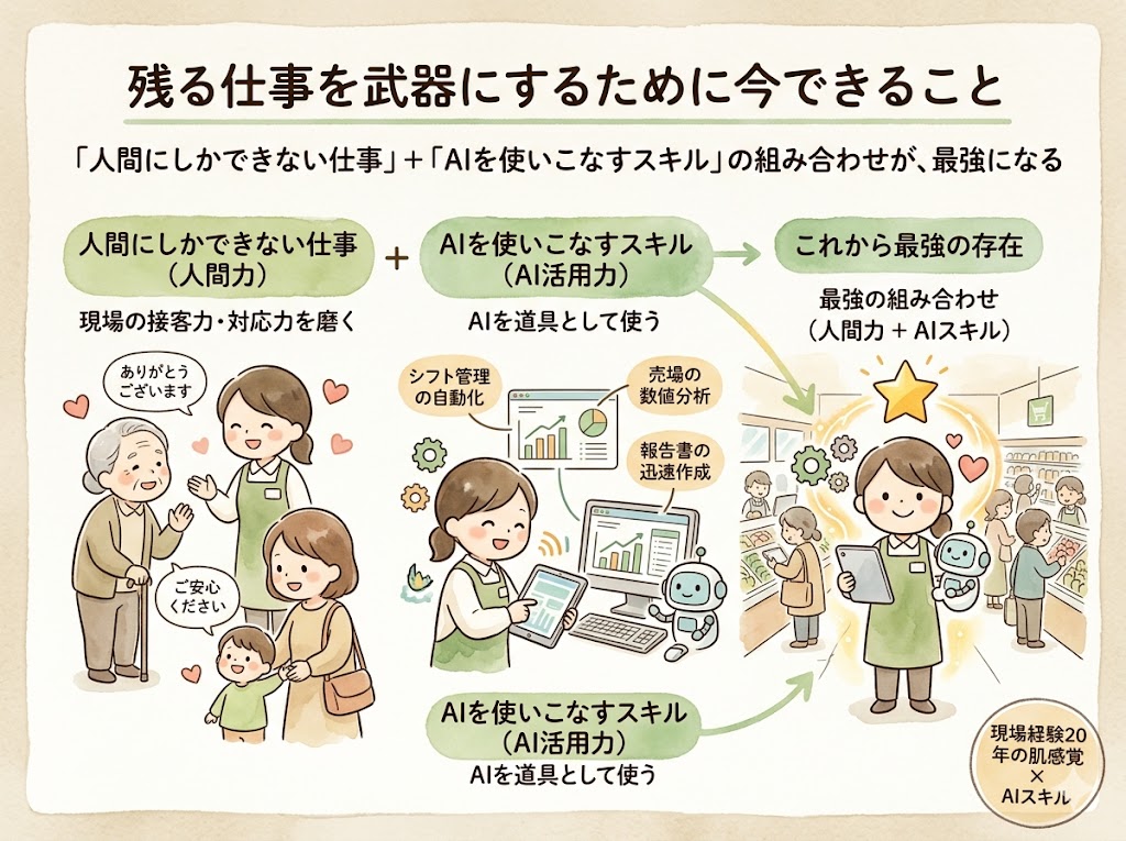 残る仕事を武器にするために今できること