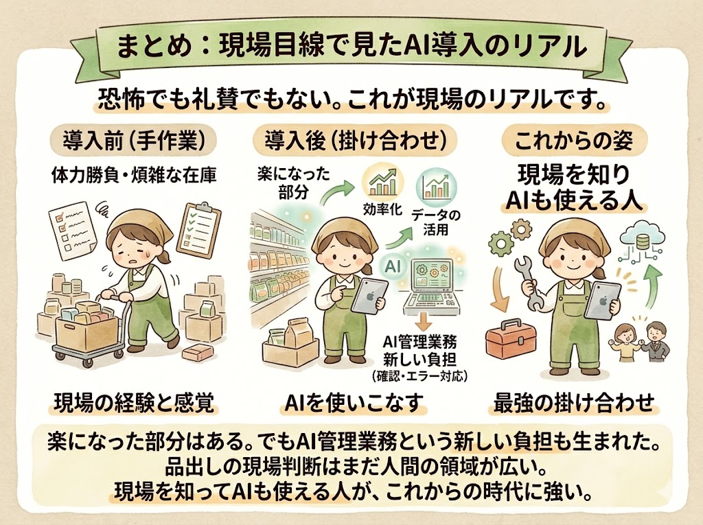 まとめ：現場目線で見たAI導入のリアル