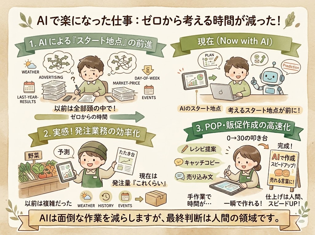 AIで楽になった仕事【作業系】