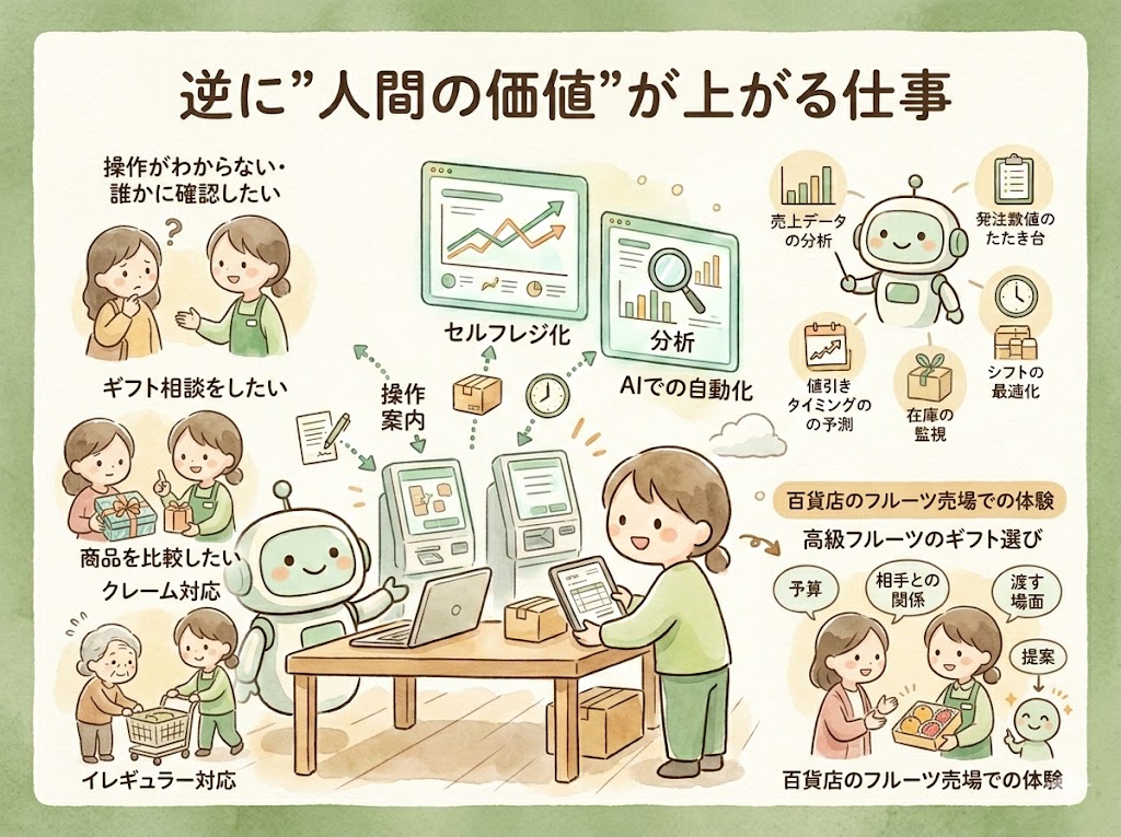 逆に"人間の価値"が上がる仕事