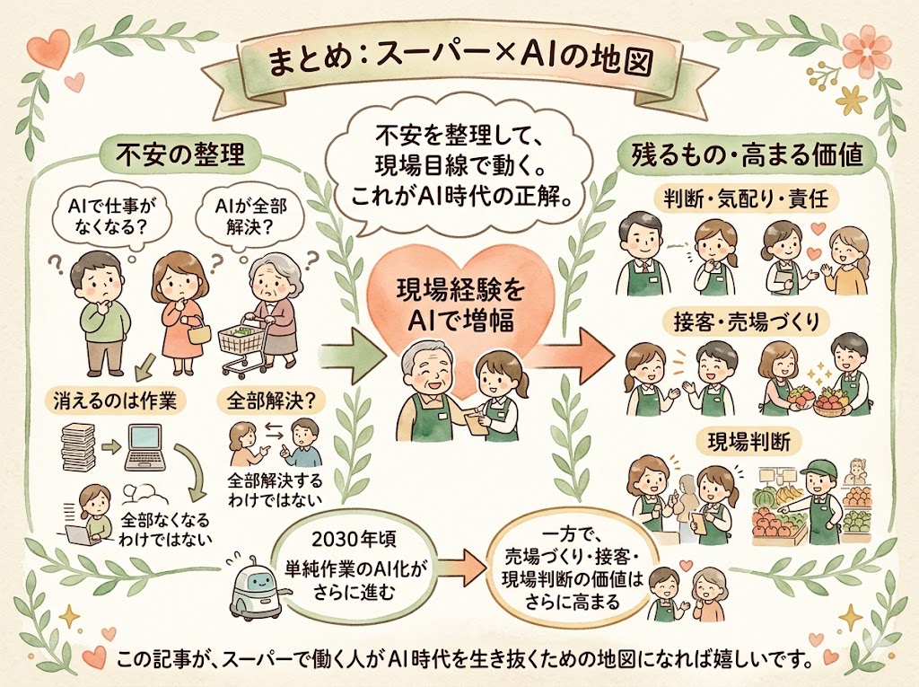 まとめ：スーパー×AIの地図はここにあります